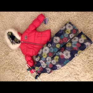 Toddler winter jacket and snow pants